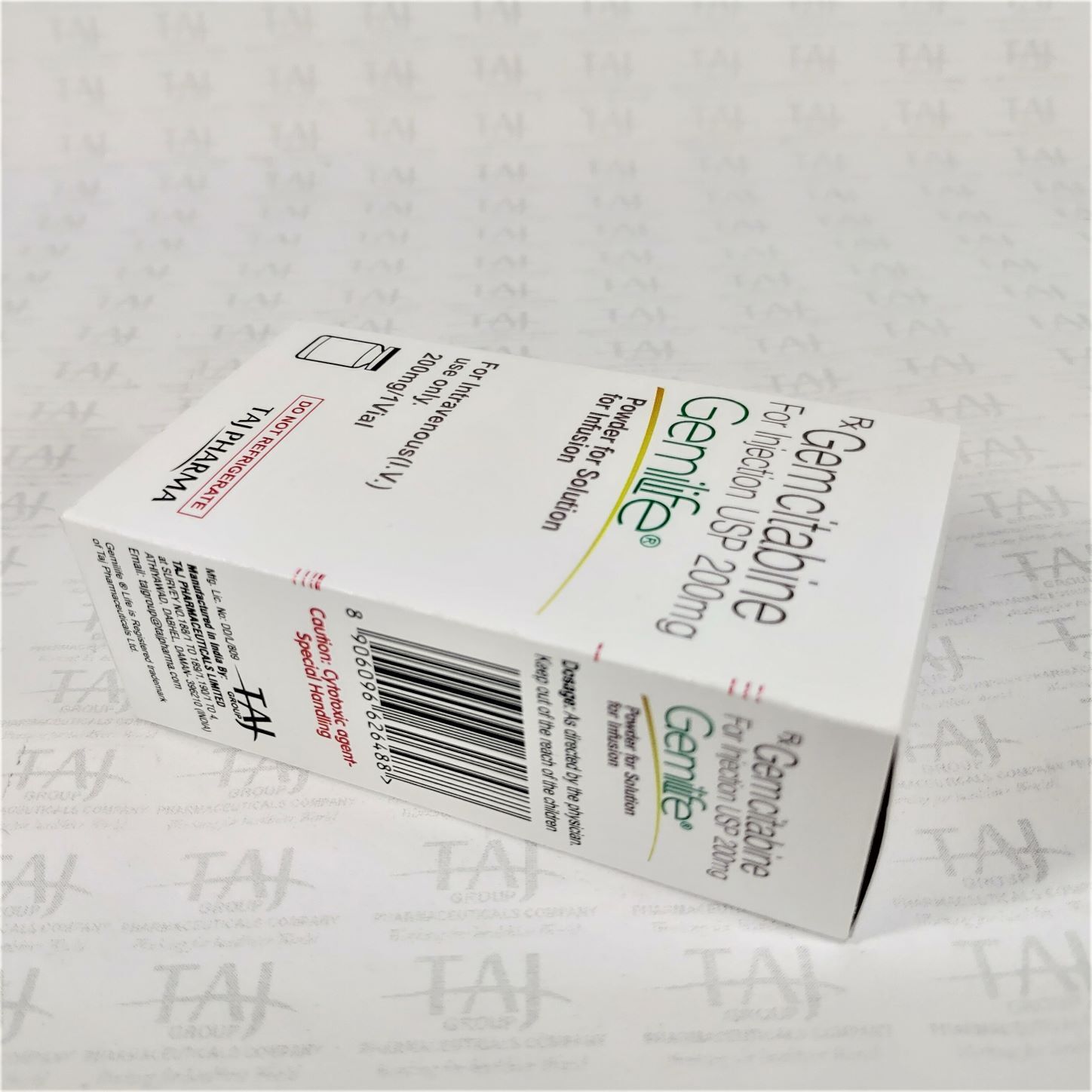 Gemcitabine For Injection Usp - 200mg Lyophilized Dry Powder, Anti-cancer Treatment For Advanced Lung And Ovarian Cancer, Administered Via I.v. Infusion, Single Dose Vial