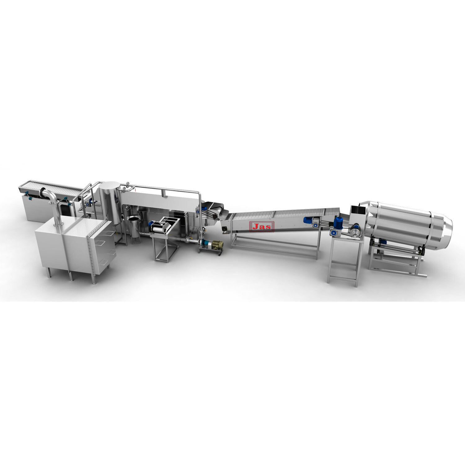 Semi-automatic Potato Chip Line - Capacity: 200 Kg/day
