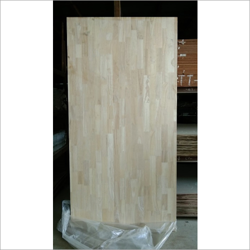17 MM Rubber Wood - Rubber Wood, Rectangular Shape, Cream Color | High Quality, Suitable for Home and Commercial Furniture