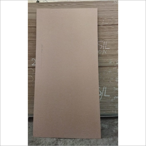 6 MM Plain Brown MDF Board - MDF Material, Size 10x5 ft, Color Brown, Density 750 kg/m3, Thickness 6 mm, Matte Surface Finish, Ideal for Furniture