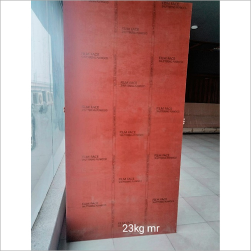 23 Kg Shuttering Plywood Decowave Water Proof - Hardwood, 8X4 Sq Ft, Red, 18 mm Thickness | Ideal for Concrete Form Work, Enhanced Dimensional Stability