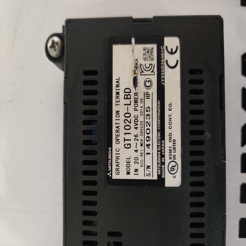 Mitsubishi Gt1020-lbd Graphic Operation Terminal