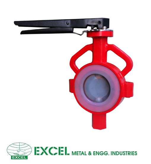 Lined Valves - Cast Iron/ductile Iron, Customizable Size ½ Inch To 12 Inches | Manual Handle Operation, Ptfe Lining, Corrosion-resistant, Class 150/pn10