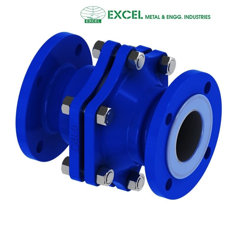 Lined Valves - Cast Iron/ductile Iron, Customizable Size ½ Inch To 12 Inches | Manual Handle Operation, Ptfe Lining, Corrosion-resistant, Class 150/pn10