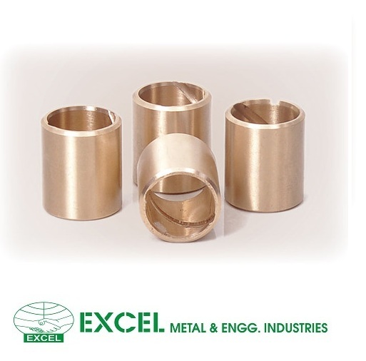 Industrial Bushes - Copper Alloy Bush, Customizable Diameter & Thickness, Glossy Golden Finish, High Hardness & Tensile Strength, Corrosion Resistant