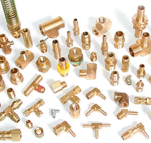 Hydraulic Fitting - Brass And Stainless Steel Pipe And Connector Components | Commercial And Industrial Applications, Silver Color