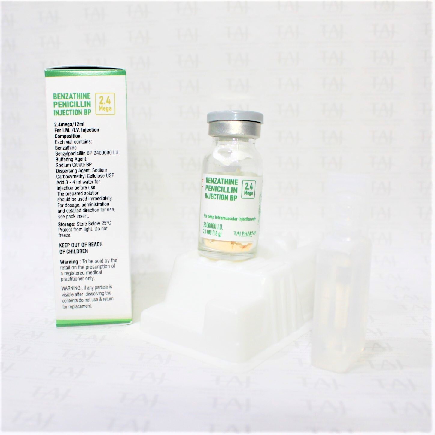 Benzathine Penicillin Injection Bp 2.4miu Expiration Date: 2 Years