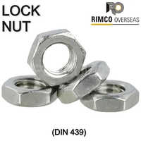 सिल्वर हेक्स जैम नट