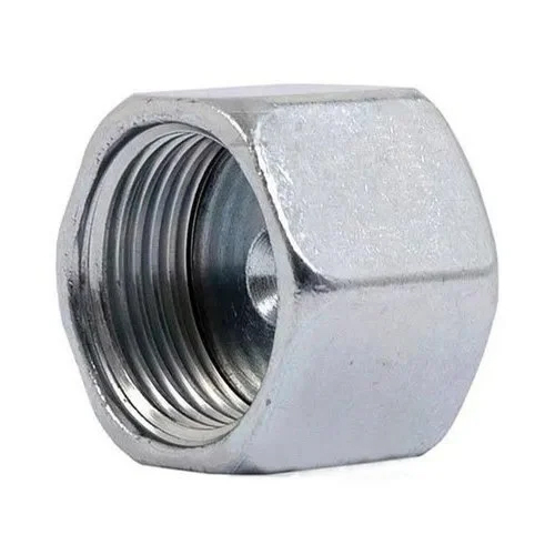 Silver Stainless Steel Hydraulic Hex Nut