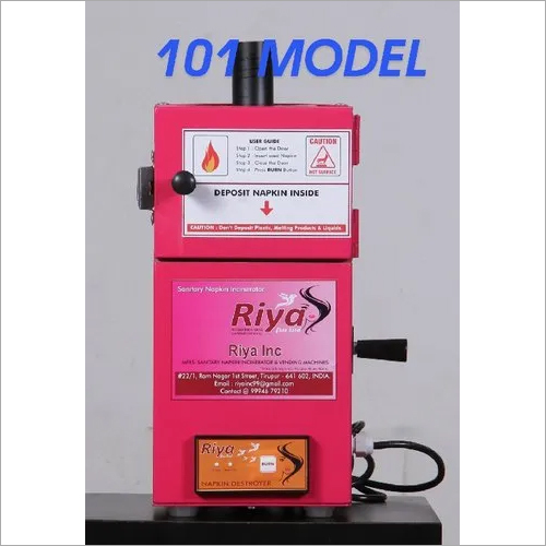 Menstural Pad Destroyer Machine at Best Price in Tirupur | Riya Inc