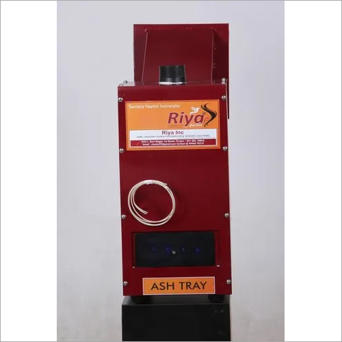 Napkin Incinerator Machine For Sanitary Napkin Pad - Color: Red