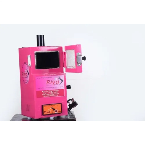 Pink Compact Model Sanitary Napkin Disposal Machine Ri101