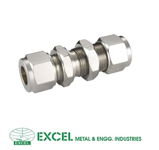 Monel Tube Fittings - Monel 400 / K500, 1/8" To 2" Size, Silver Color, Astm B366 Standard, Machined / Cast Technique, High Tensile Strength - Compression Fittings