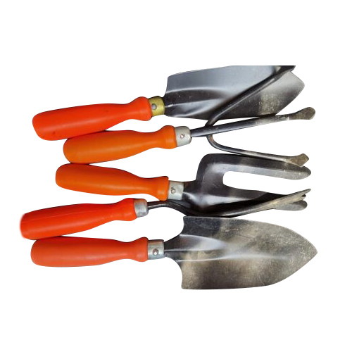 Orange-silver Gardening Tool Set