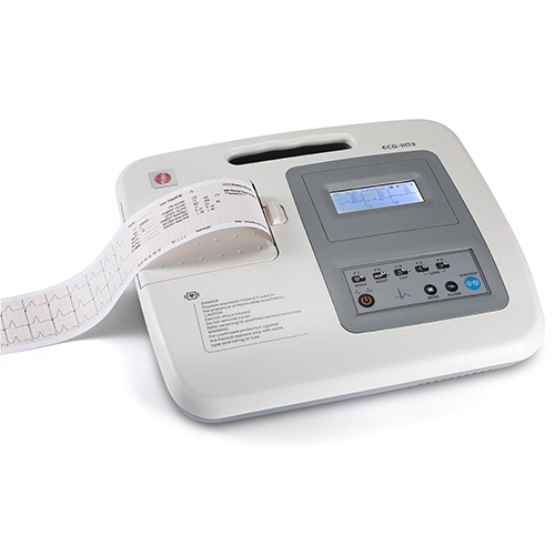 Plastic 3 Channel Ecg Machine