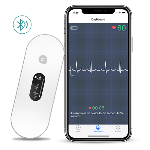 Plastic Portable Ecg Monitor