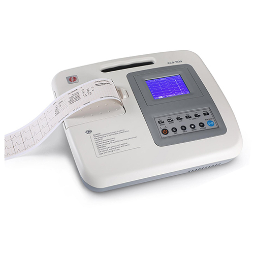 Plastic 3 Channel Ecg Machine