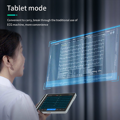 Plastic Electrocardiograph Ecg Machine