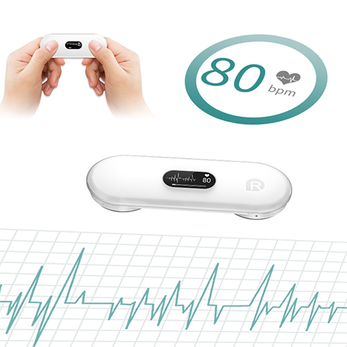 Plastic Portable Ecg Monitor