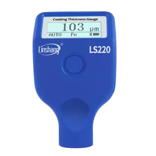 Blue 101X62X28Mm Bluetooth Automotive Paint Meter