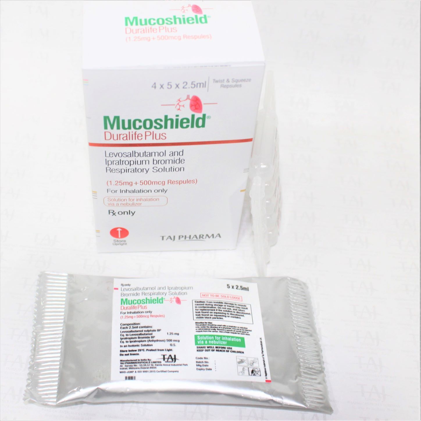 Levosalbutamol And Ipratropium Bromide Respiratory Solution 1.25mg 500mcg General Medicines