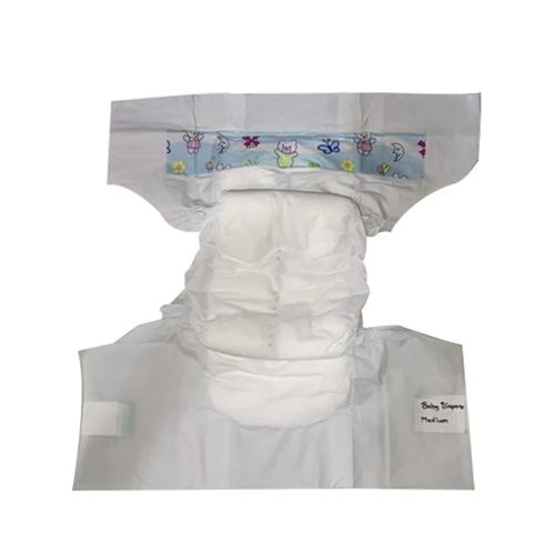 White Medium Size Baby Diaper