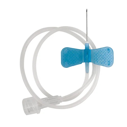 White And Blue Medical Scalp Vain Set