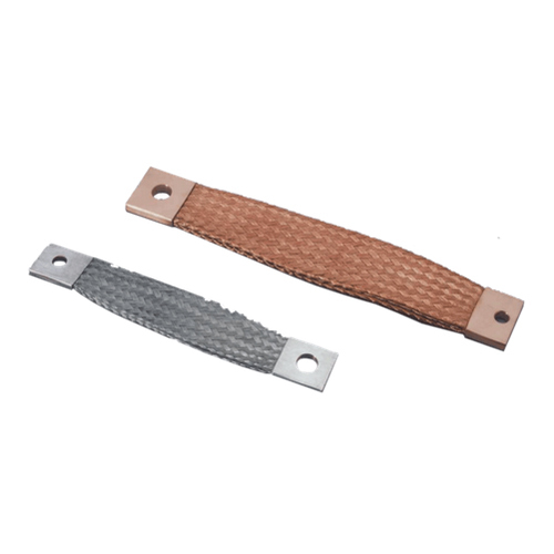 AMA Flexible Copper Connectors - Copper Material, Diameter Range 1.0 - 50.0 mm, Brown and Silver Colors, Polished Surface Treatment, Thickness 0.5 - 3 mm, High Strength and Corrosion Resistance
