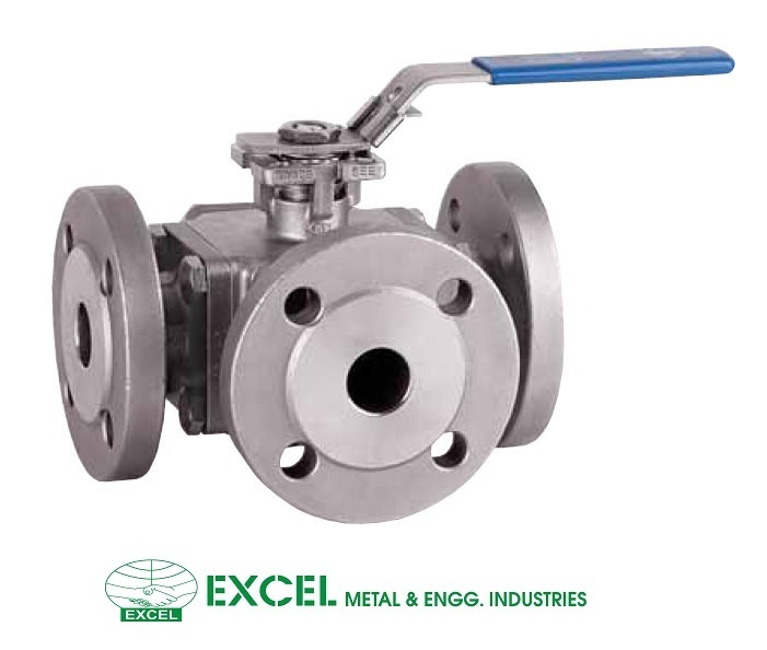 Flanged Ball Valve - Stainless Steel, Varied Sizes, High Pressure, Manual Control, Durable Corrosion-resistant, Ptfe Sealing, High Temperature Tolerance