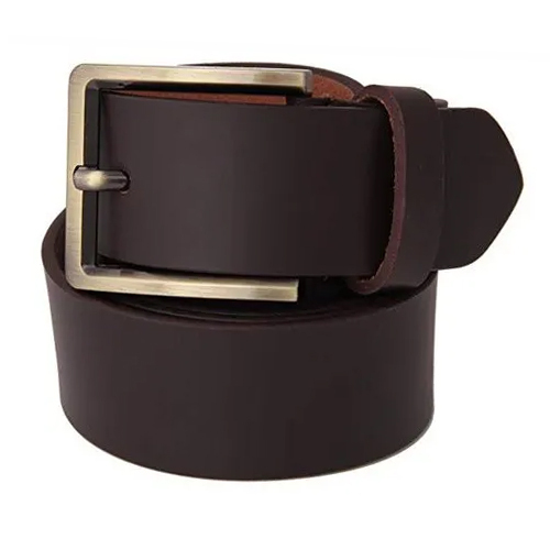 ब्राउन चमड़े की बेल्ट