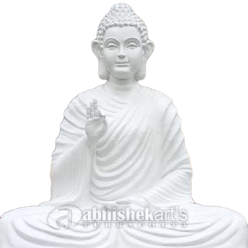 फाइबर बुद्धा प्रतिमा