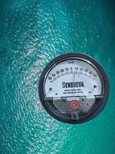 चंडीगढ़ में व्हाइट/ब्लैक सीरीज़ S2000 सेंसोकॉन डिफरेंशियल प्रेशर गेज