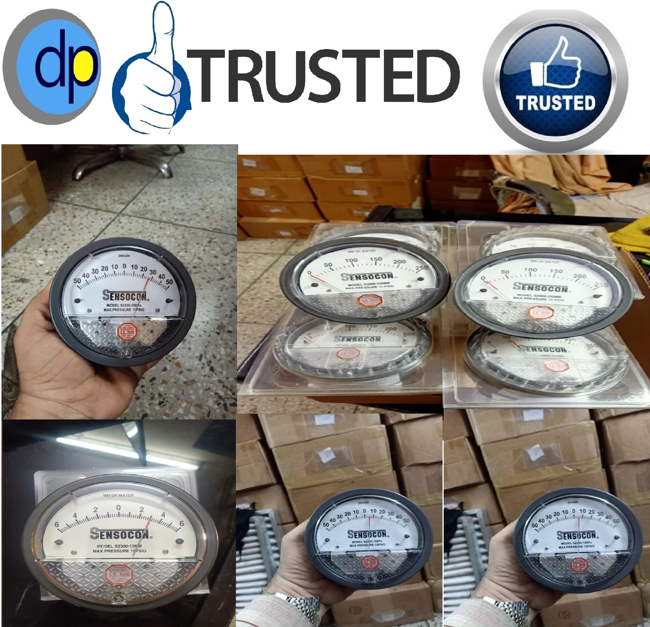 Black Series S2000 Sensocon Differential Pressure Gauge For Chamba Himachal Pardesh
