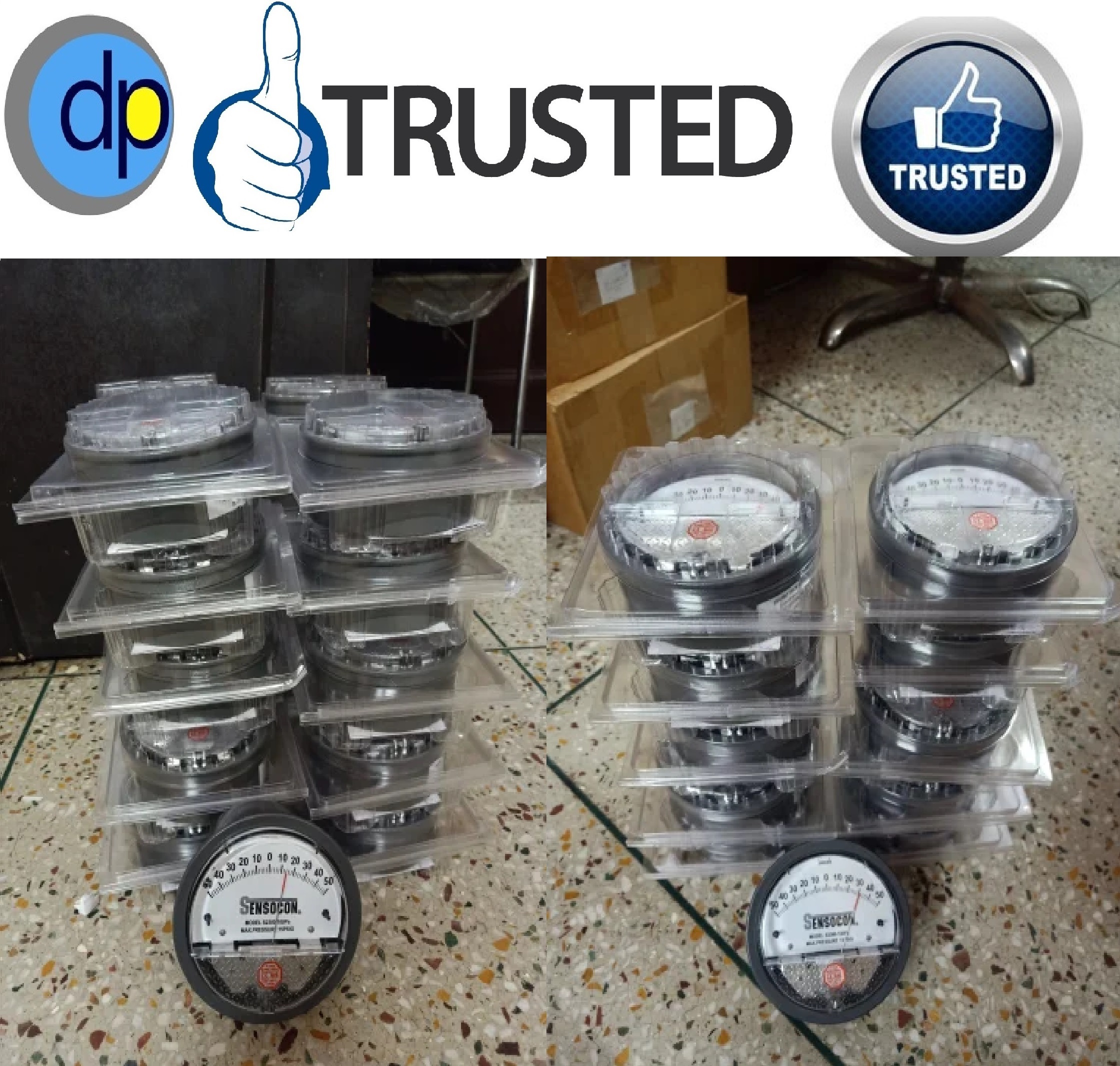 Black Series S2000 Sensocon Differential Pressure Gauges From Chandigarh