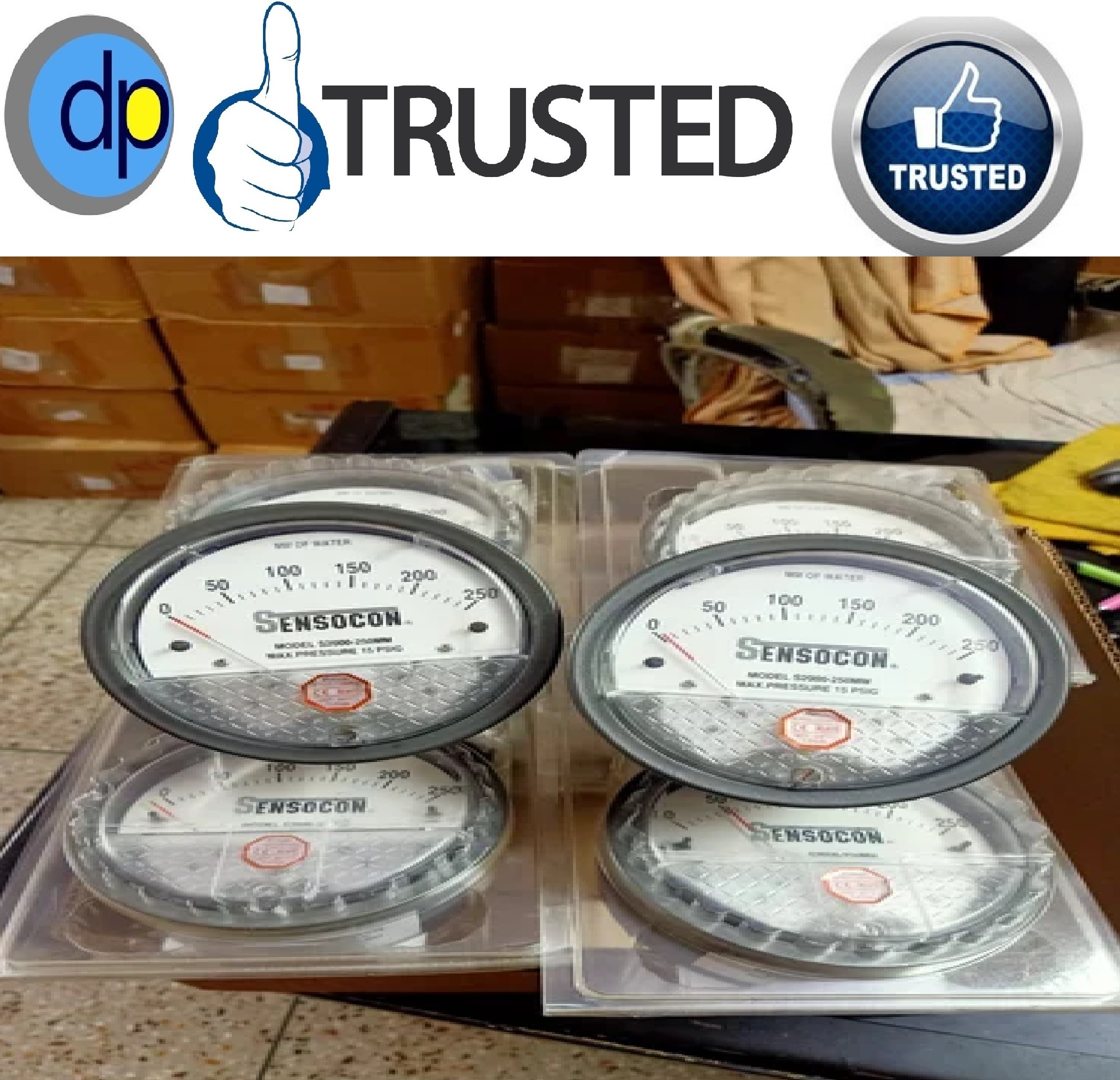 Black Series S2000 Sensocon Differential Pressure Gauges From Chandigarh