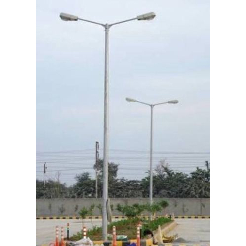 Ms Double Arm Pole - Color: Silver
