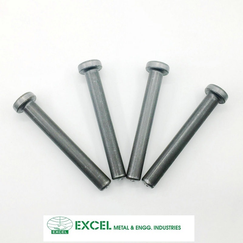 Shear Connector Stud - 16mm-25mm Diameter, Flat Head/weld-end | High Capacity Shear Force Connection, Corrosion Resistant, Grade 8.8, 450-700 Mpa Tensile Strength