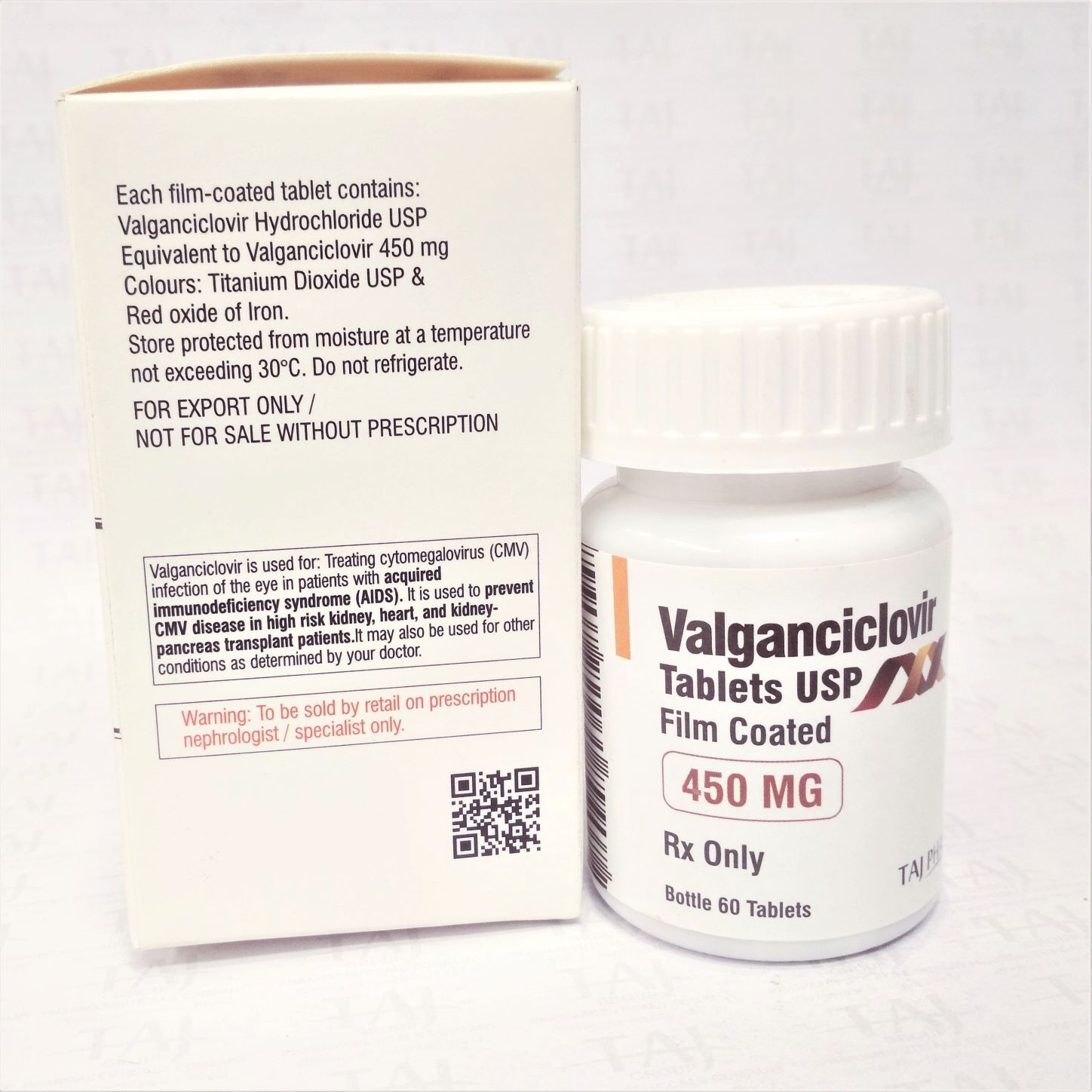 Valganciclovir Tablet Usp 450mg Expiration Date: 3 Years
