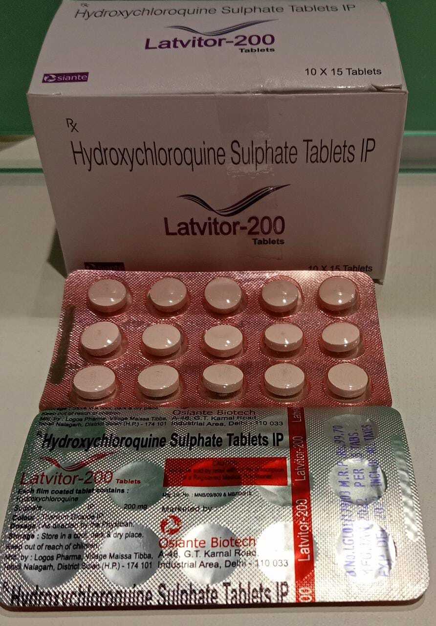 Hydroxychloroquine Sulfate 200mg Tablets Capsules