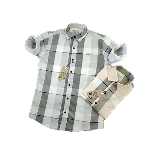 Yellow Grey Shirts Cotton, Sizes L, M, S, Xl, Xs, Xxl Printed