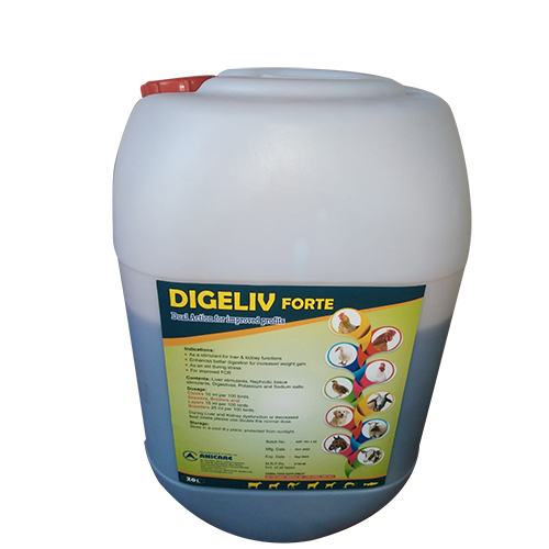 Digeliv Forte - Organic Liquid Feed Preservative for Cattle | Fresh Texture, Delicate Smell, Healthycare Supplement