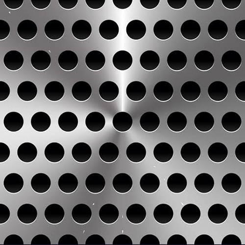 Perforated Sheets - Stainless Steel, High-quality Polished Finish | Ideal For Fencing, Ventilation & Filtration Applications