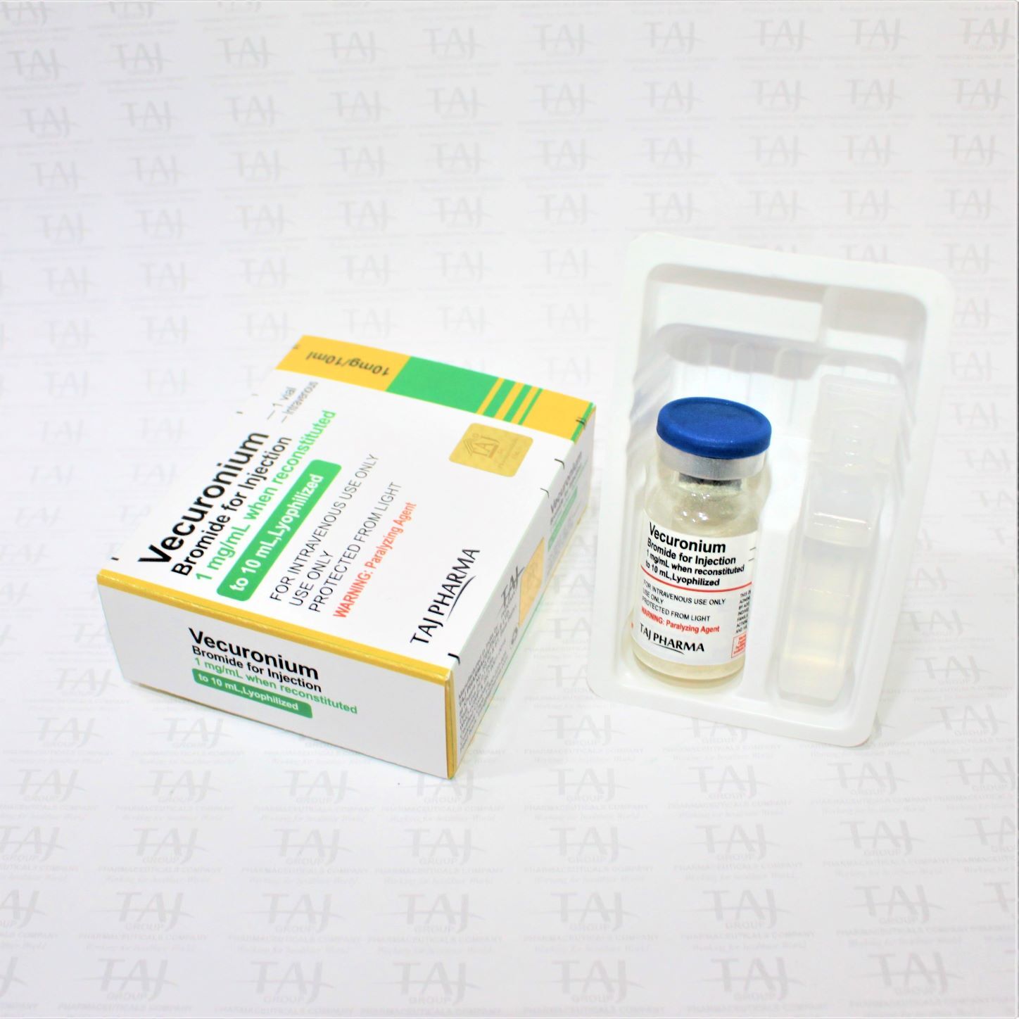 Vecuronium Bromide For Injection 10mg/10ml - Non-depolarizing Neuromuscular Blocker, Lyophilized Powder For I.v. Use, For Anesthesia And Muscle Relaxation