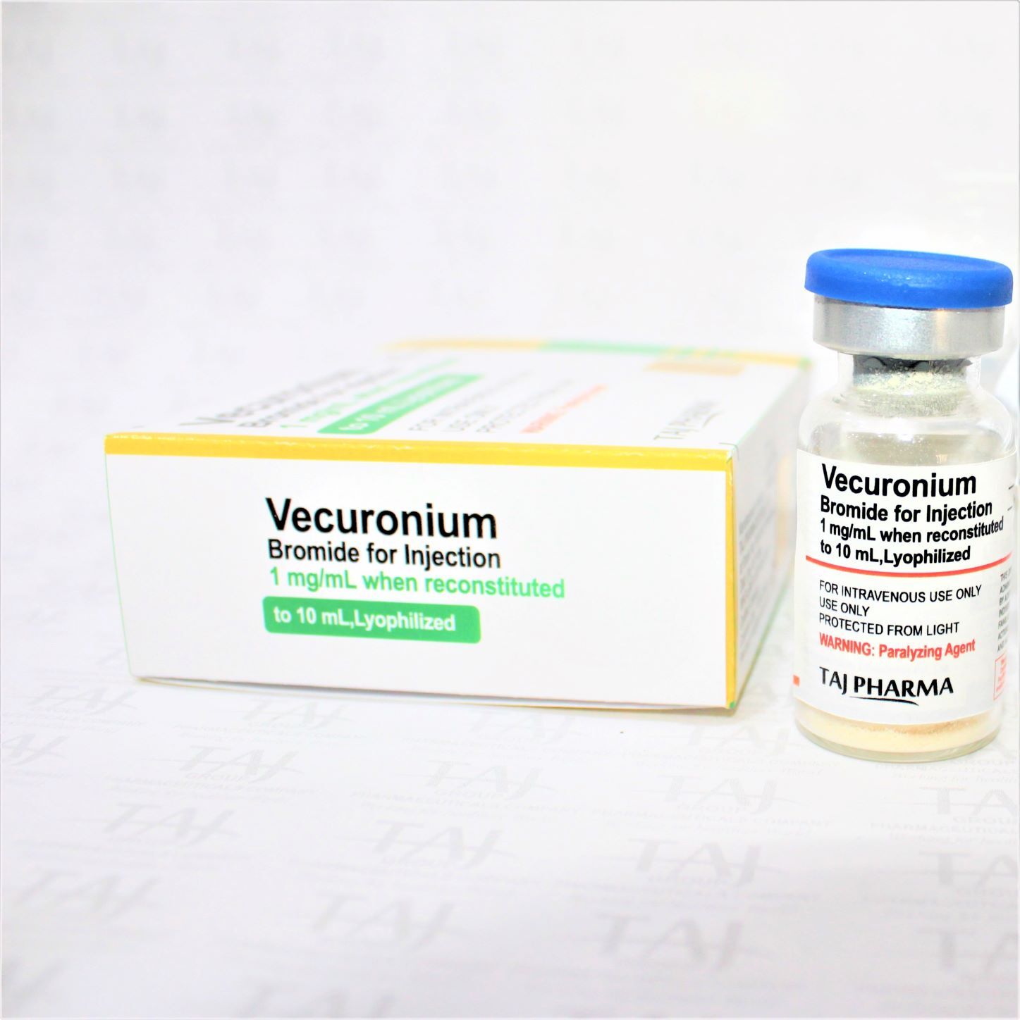 Vecuronium Bromide For Injection 10mg/10ml - Non-depolarizing Neuromuscular Blocker, Lyophilized Powder For I.v. Use, For Anesthesia And Muscle Relaxation