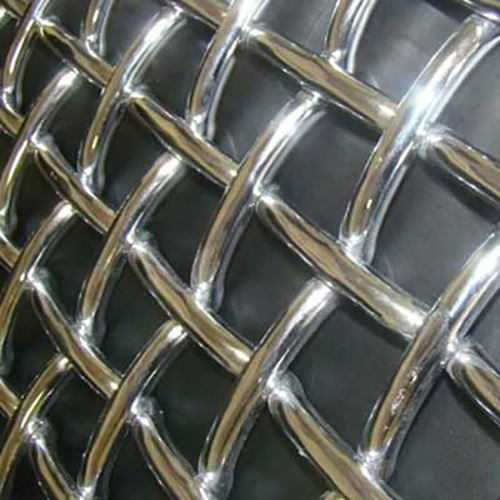 Double Crimped Wire Mesh - Stainless Steel, Polished Surface Treatment | Durable Wire Cloth For Versatile Applications