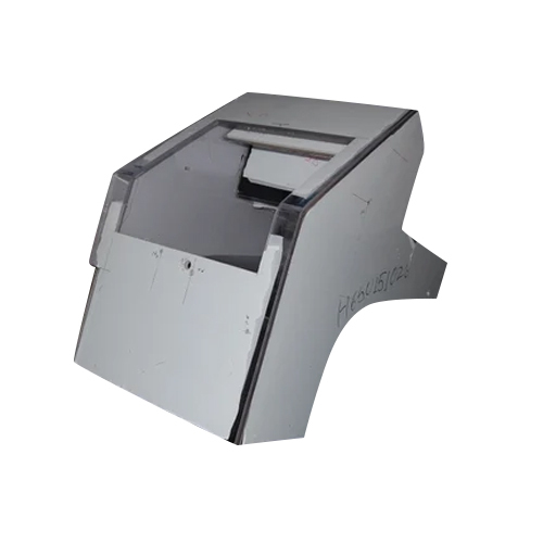 White Industrial Machine Guard