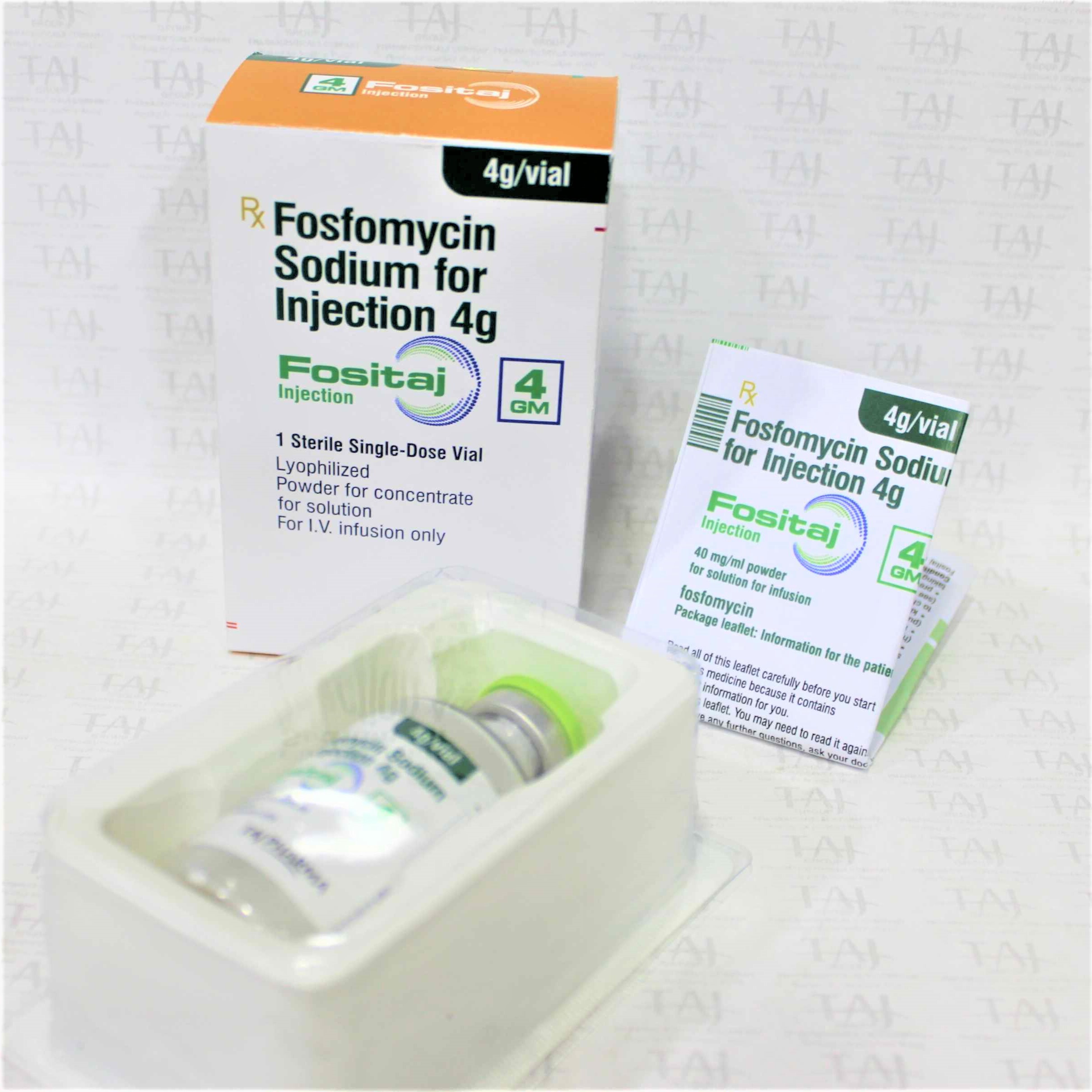 Fosfomycin Sodium For Injection 4g Expiration Date: 2 Years