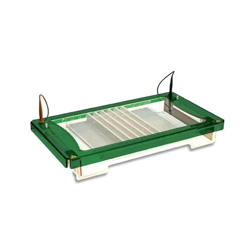 Green-white Horizontal Electrophoresis Unit