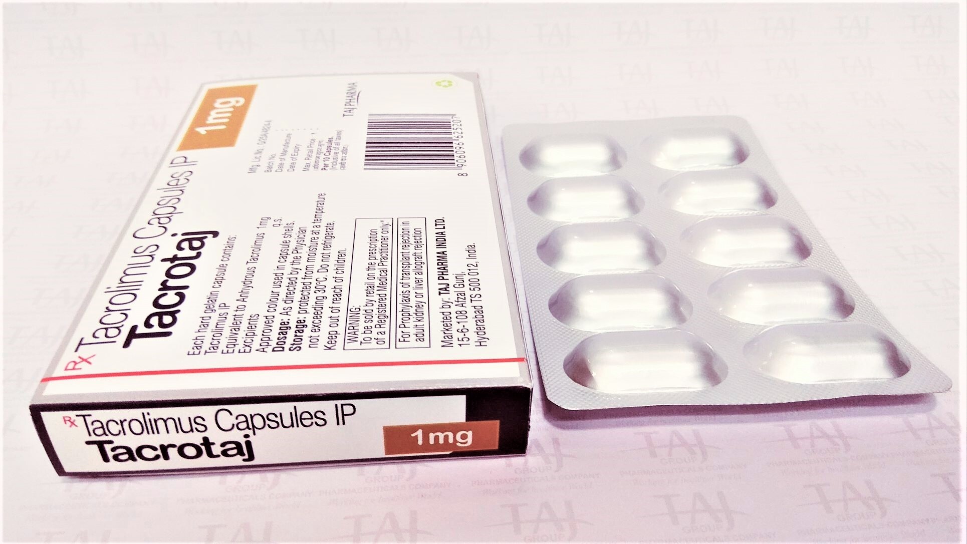 Tacrolimus Capsules Ip 1mg Generic Drugs
