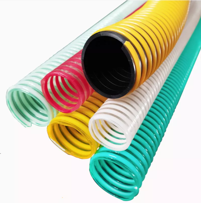 Pvc Suction Hose Pipe Making Machine - Stainless Steel Material, 2000-2500 Kg Weight, Automatic Operation | 380v Power Supply, Plc Control System, Available In Blue, Sky Blue, And Orange